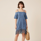 Fashionable Tassel Dress