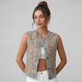 Printed Fashion Vest