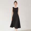 French Sleeveless Dress