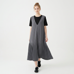 High-end Color-blocked Dress