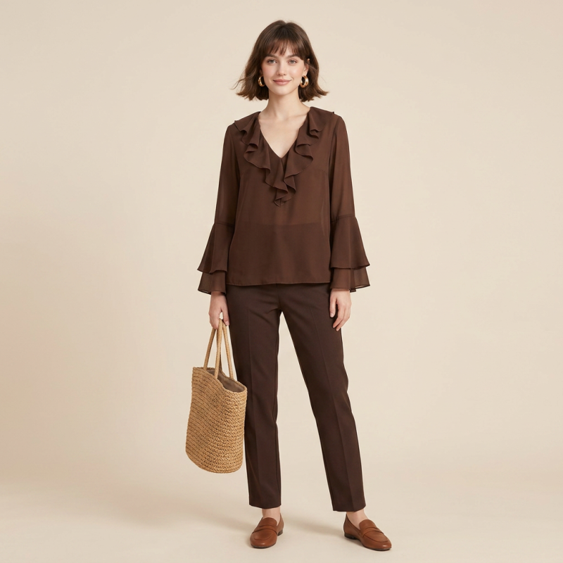 Ruffled Elegant Shirt