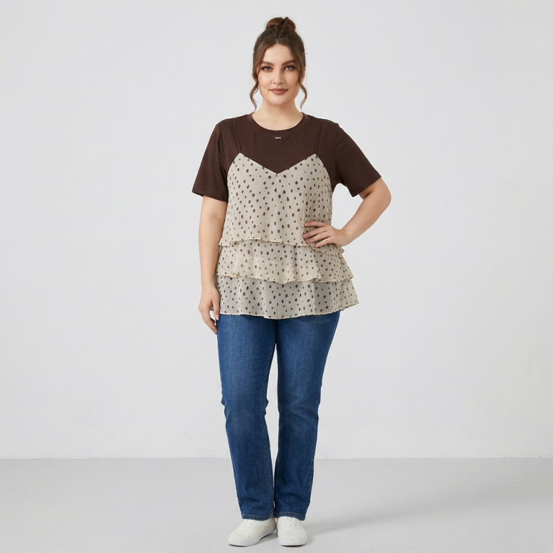 Fashion Polka Dot T-shirt