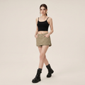 Versatile Low-rise Wide-leg Shorts