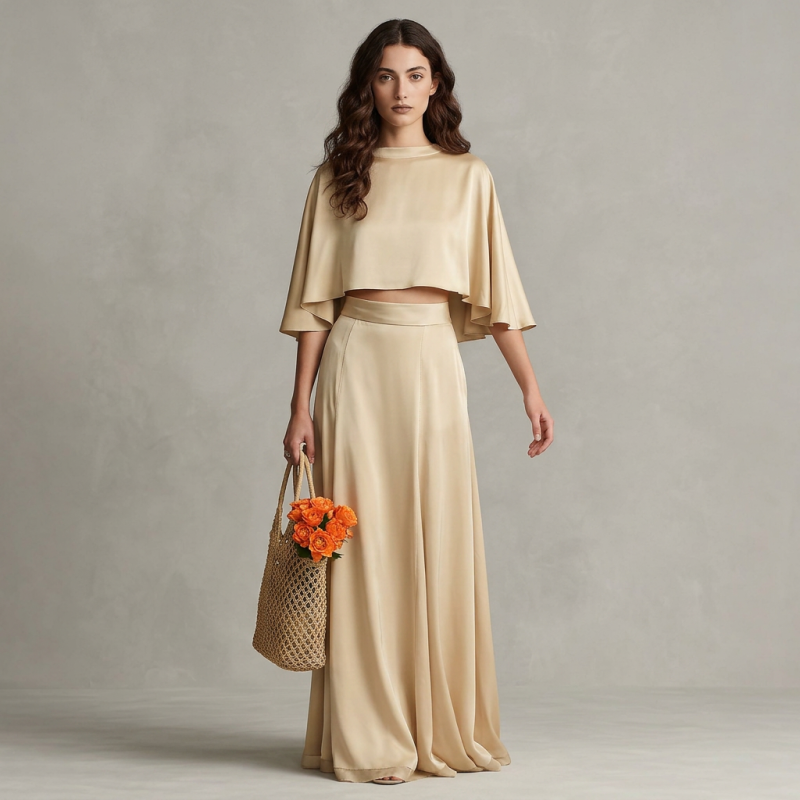 Satin Elegant Suit
