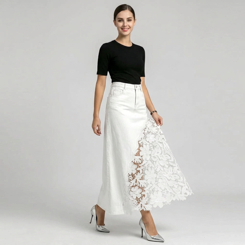 Elegant Bodycon Midi Skirt