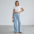 Elastic Waist Jeans