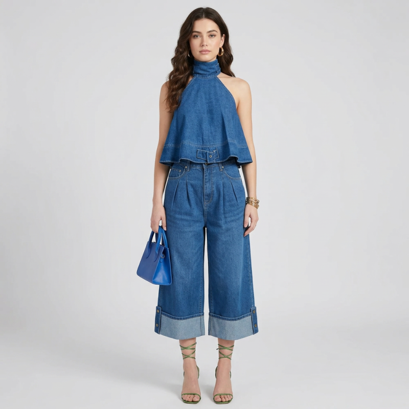 Denim Fashion Suit