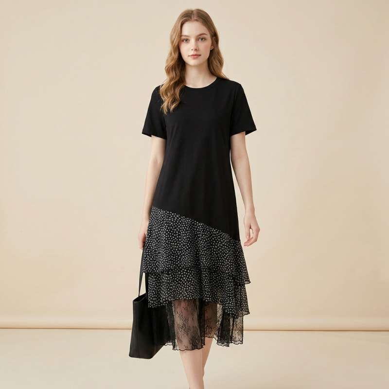 Patchwork Fashion Dress