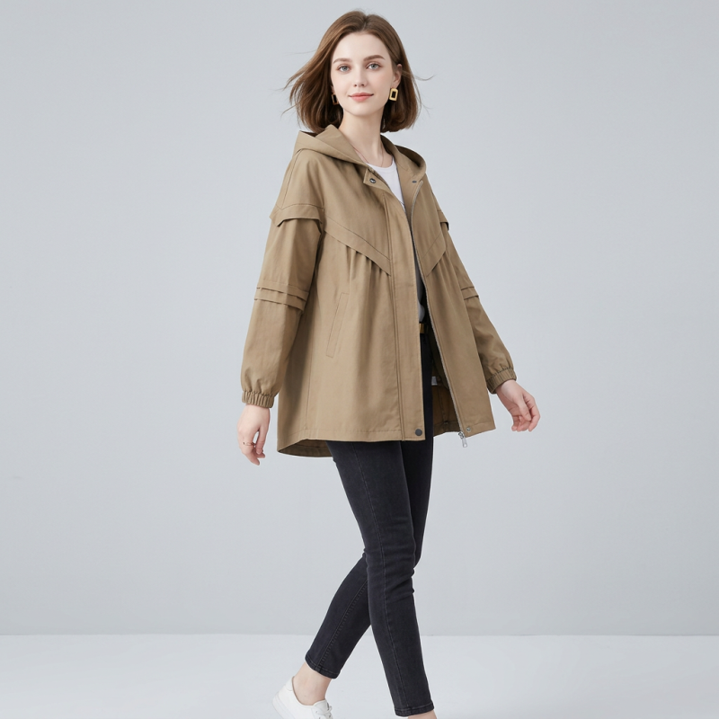 Hooded Fashion Jacket