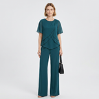 Fashionable Chiffon Two-piece Set