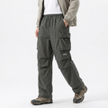 Casual Pleated Cargo Pants