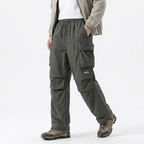 Casual Pleated Cargo Pants