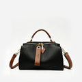 Stylish Soft Leather Boston Bag