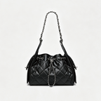 Elegant Quilted Bucket Bag