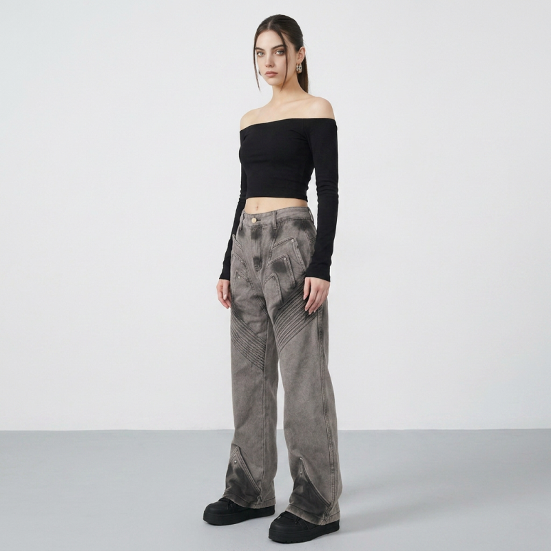 Straight Leg Jeans