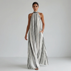 Resort-style Halter Neck Dress