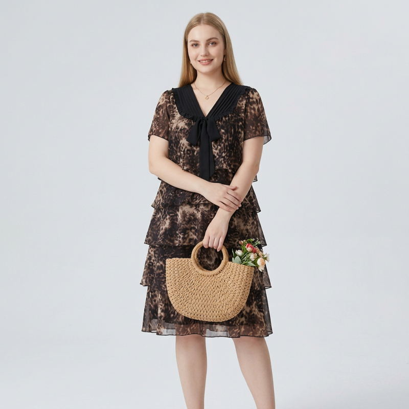 Floral Chiffon Dress