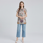 Retro-style Cheongsam Top