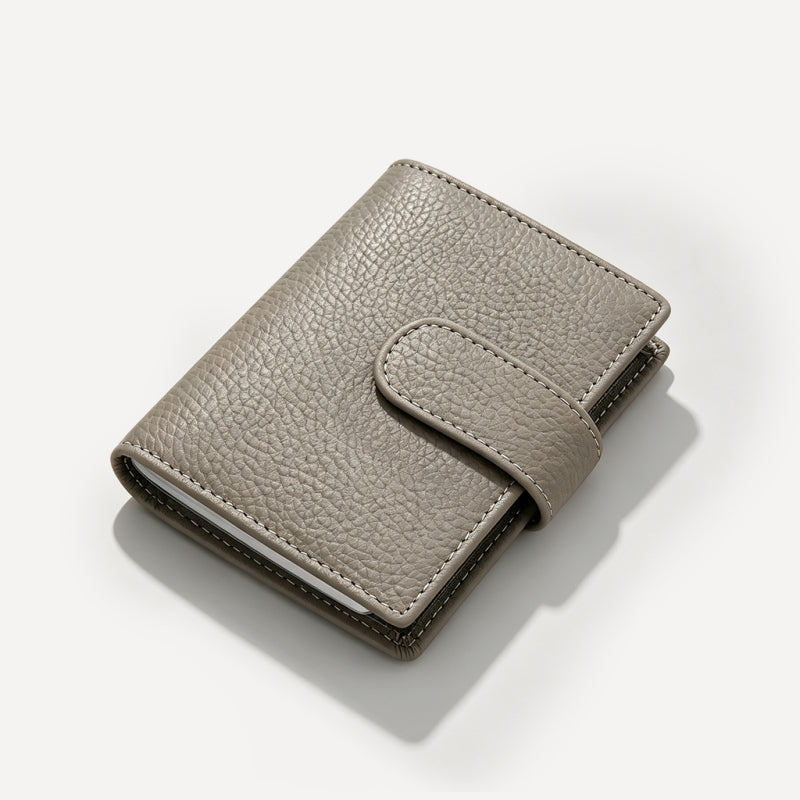 Large-capacity Leather Card Holder