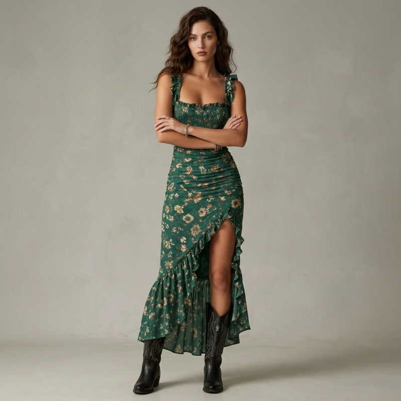Slit Dress