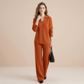 Casual V-neck Suit