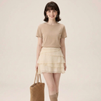 Ruffled Cake Skirt