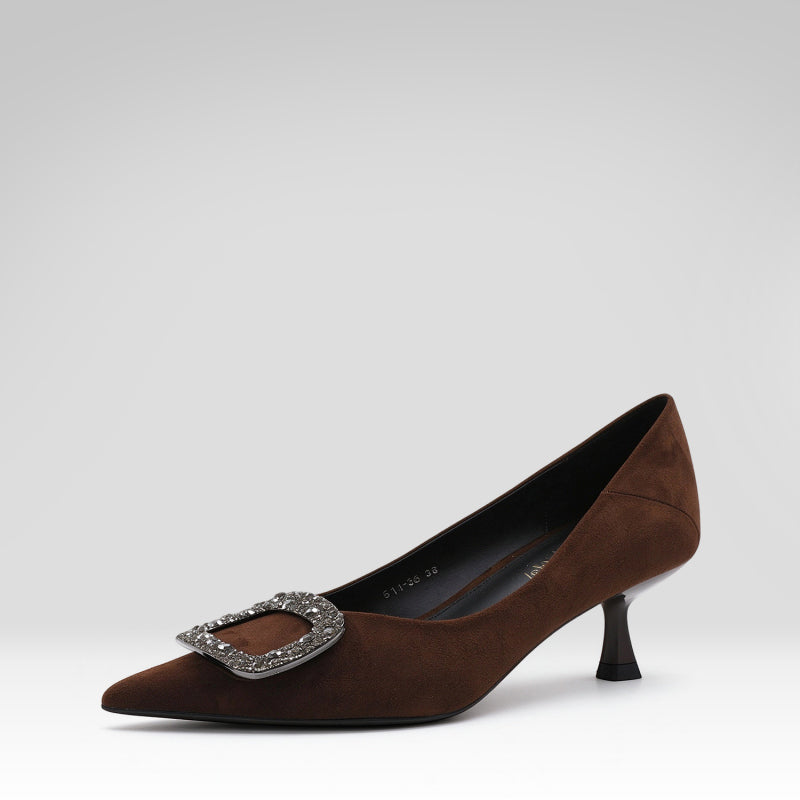 Elegant Rhinestone Flats