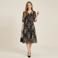 Elegant Floral Dress