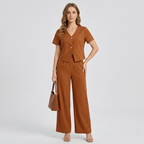 Stylish And Casual Two-piece Set