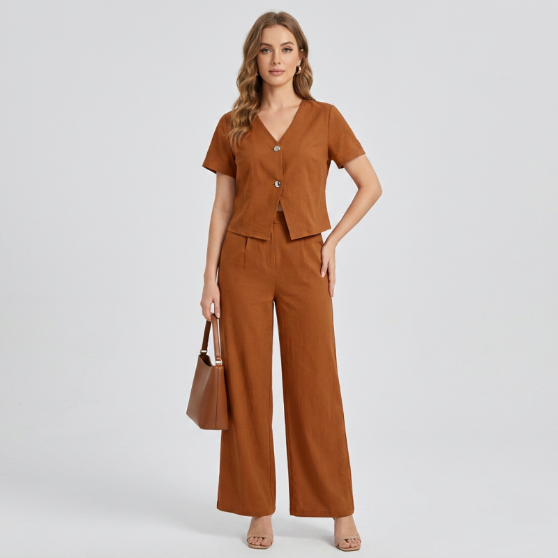 Stylish And Casual Two-piece Set
