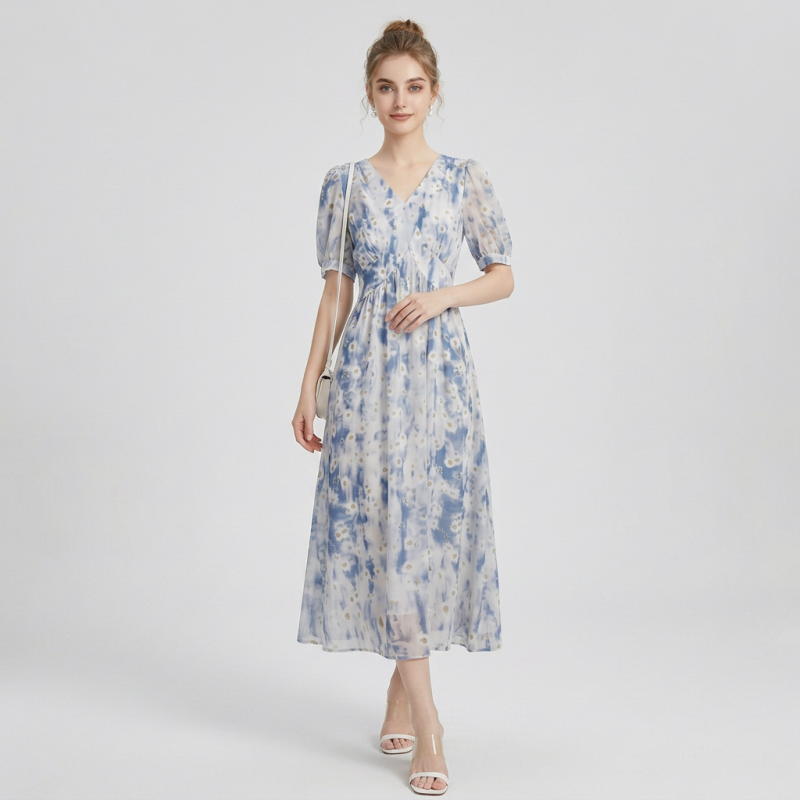 Gentle Floral Dress