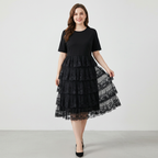Lace Patchwork Dress