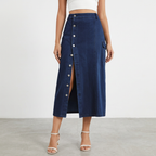 Fashionable Denim Workwear Skirt