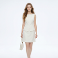 Design-inspired Faux Two-piece Dress