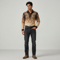 Embroidered Long-sleeved Shirt