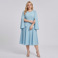 Beaded Round Neck Dress