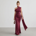 Fashionable Ribbon Fishtail Dress