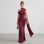 Fashionable Ribbon Fishtail Dress