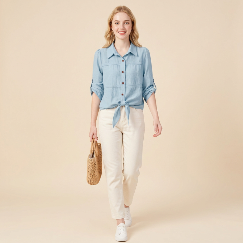 Stylish Collared Shirt