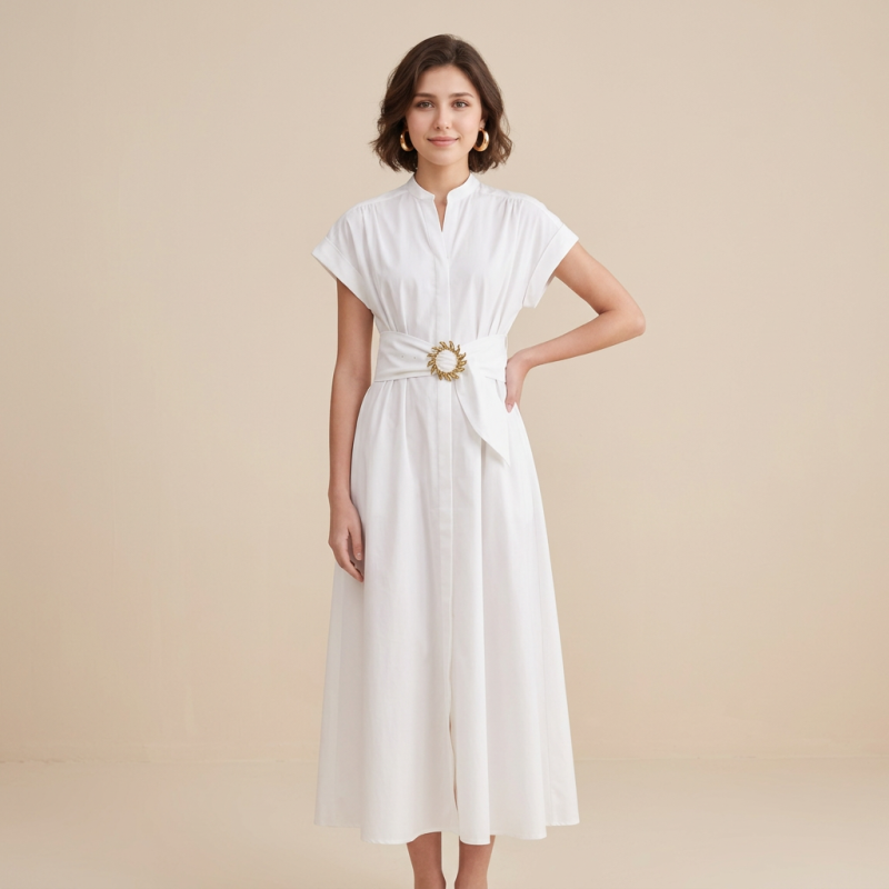 Elegant And Simple Long Dress