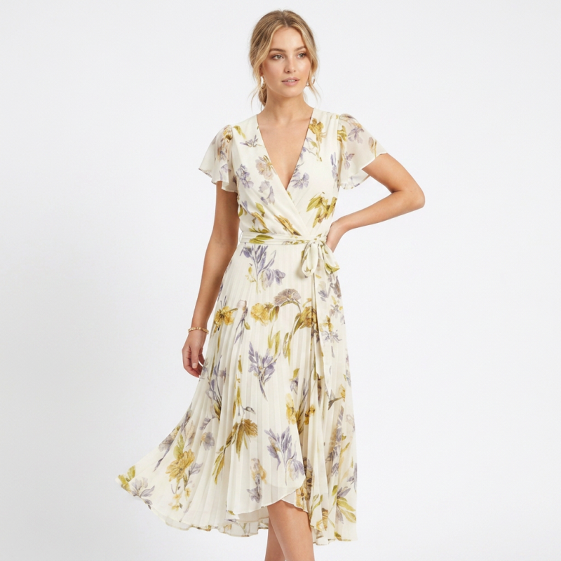 Elegant Floral Dress
