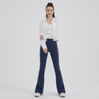 High-waisted Split Yoga Pants