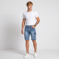 Multi-pocket Casual Denim Shorts