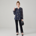 Floral Long-sleeved Shirt