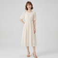 Round Neck Elegant Dress