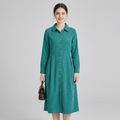 Fashionable Corduroy Dress