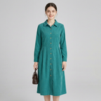 Fashionable Corduroy Dress