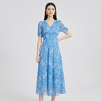 Elegant Fitted Long Dress