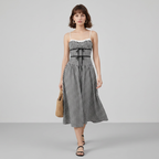 Plaid Suspender Dress