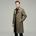 Luxury Double-breasted Trench Coat